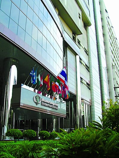 Bumrungrad International Hospital entrance