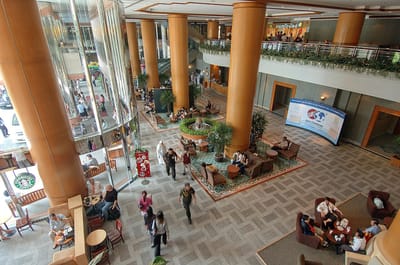Bumrungrad International Hospital lobby interior